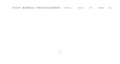 Desktop Screenshot of julieharrisphotography.com
